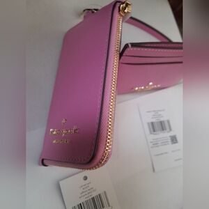 New Kate Spade Landyard Zipper Pouch/ID Slot/Card & Matching Madison Card Case🌺